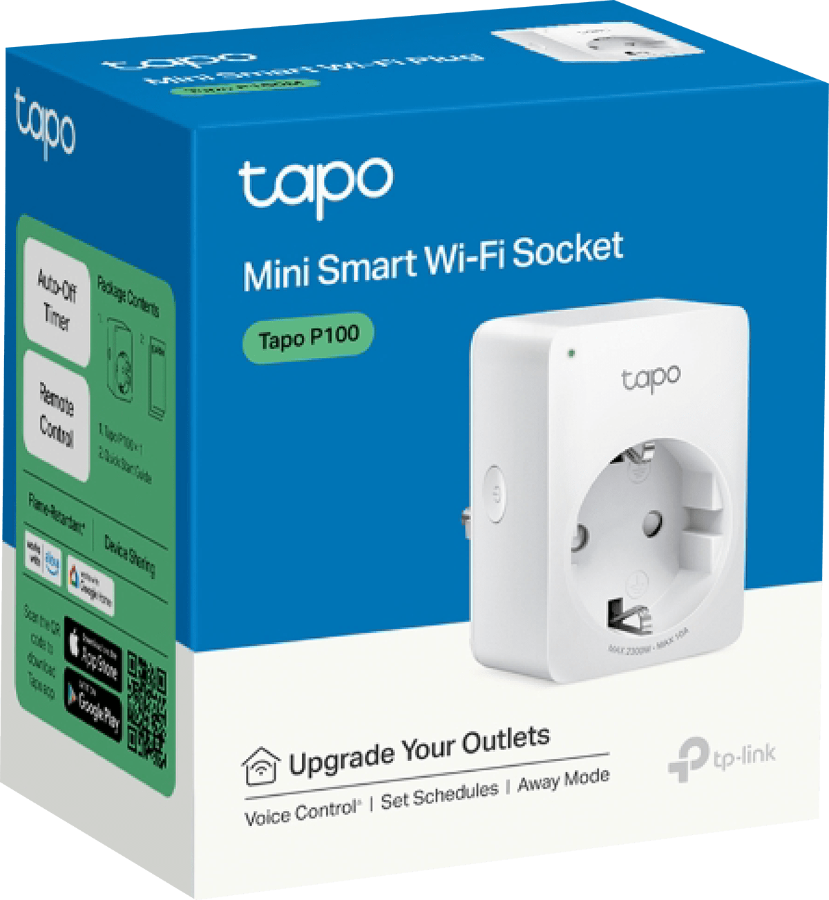 Tapo P100 Smart Control Plug (Dual Pack)